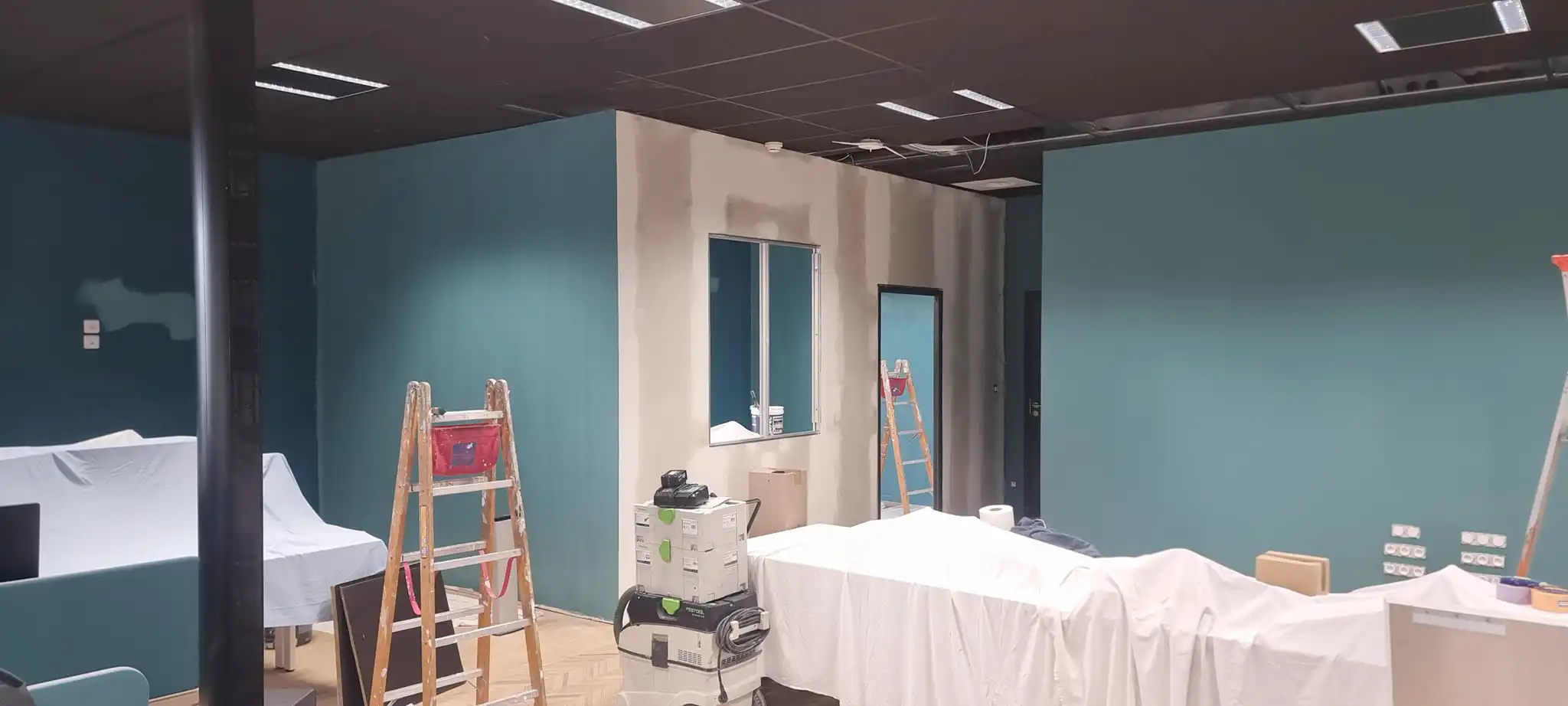 Bureaux avant aménagement - GEC Aquitaine 33