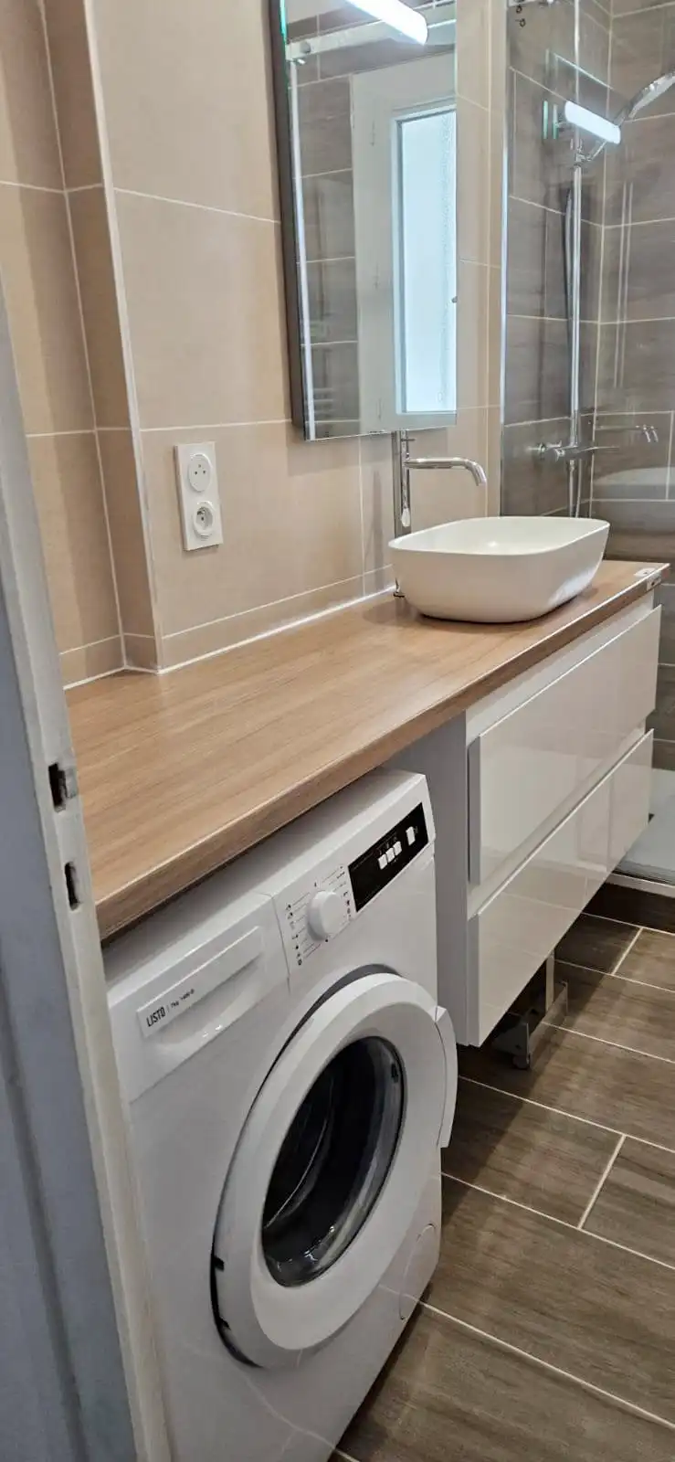 Carrelage salle de bain pose - GEC Aquitaine 33